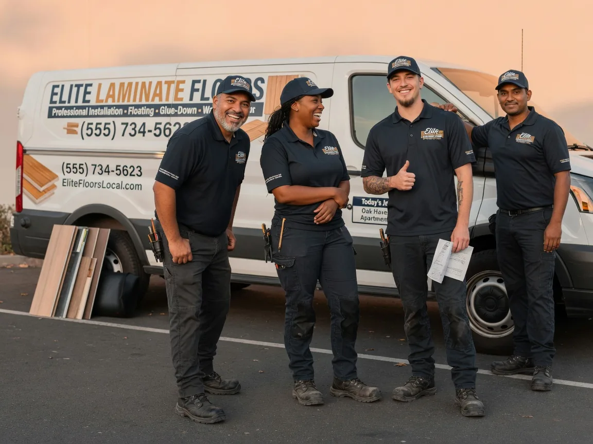 Laminate flooring installation company in Ford, WA